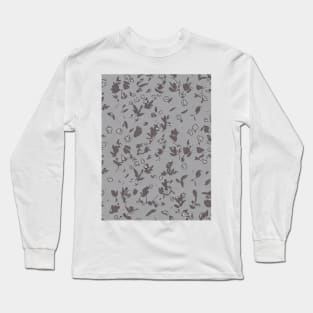 Floral Pattern 90's lofi: Pastel Petal Dreamscape Long Sleeve T-Shirt